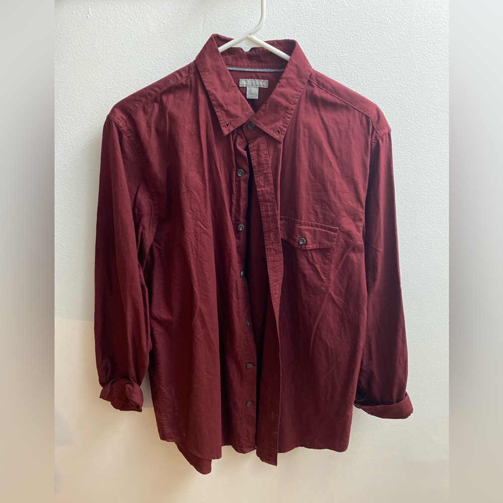 Falls Creek Maroon Blouse